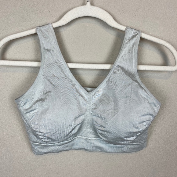 Truekind® Everyday Throw-on Wireless Bralette - Size Large - Picture 1 of 4